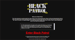 Desktop Screenshot of blackpatrol.com